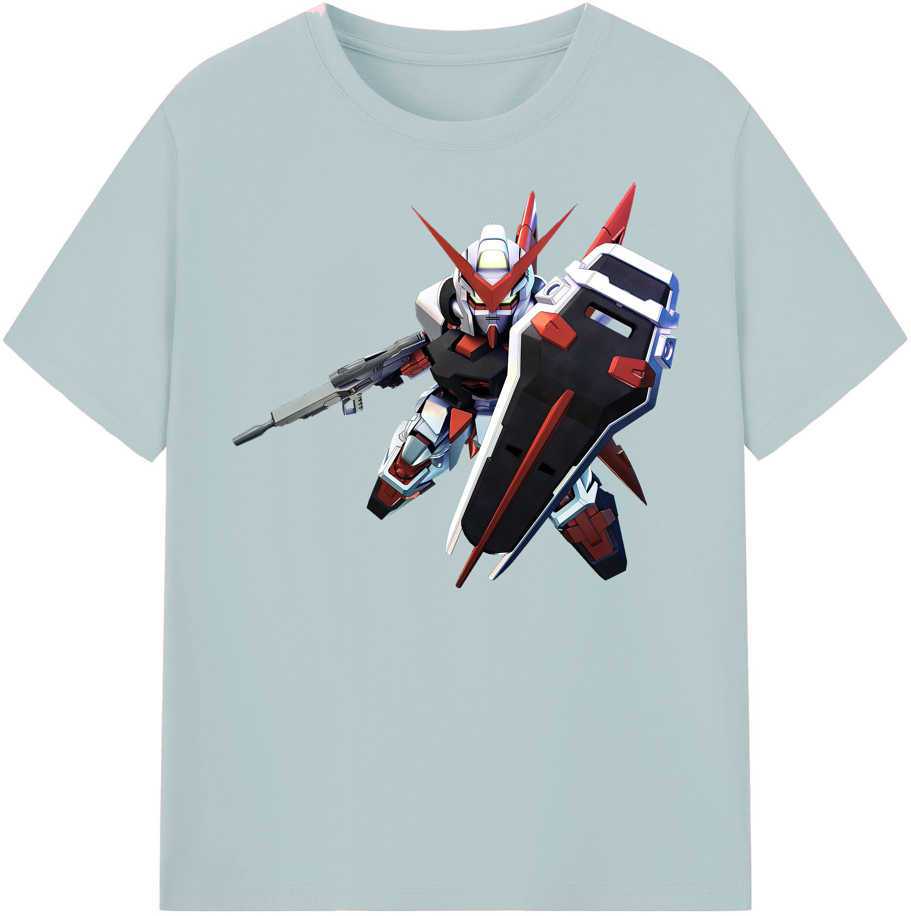 （画像用） 機動戦士ガンダム Mobile Suit Gundam 綿100％半袖Tシャツ（フロントプリント）